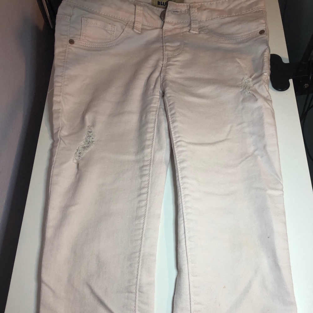 Light pink jeans